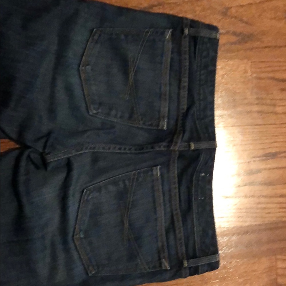 NWOT Gap 1969 real straight dark wash jeans - Picture 3 of 4